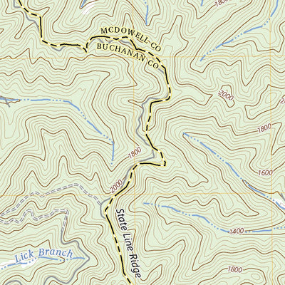 United States Geological Survey Panther, WV (2023, 24000-Scale) digital map