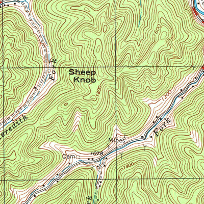 United States Geological Survey Panther, WV-VA (2001, 24000-Scale) digital map