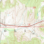 United States Geological Survey Paoli, IN (1970, 24000-Scale) digital map