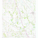 United States Geological Survey Paoli, OK (1965, 24000-Scale) digital map