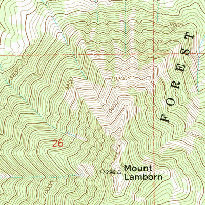 United States Geological Survey Paonia, CO (1965, 24000-Scale) digital map