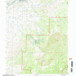 United States Geological Survey Paonia, CO (2001, 24000-Scale) digital map