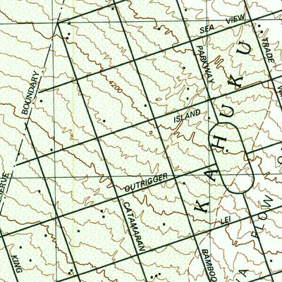 United States Geological Survey Papa, HI (1995, 24000-Scale) digital map