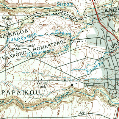 United States Geological Survey Papaikou, HI (1994, 24000-Scale) digital map