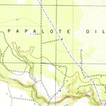 United States Geological Survey Papalote, TX (1979, 24000-Scale) digital map