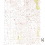 United States Geological Survey Papoose Canyon, NV (1985, 24000-Scale) digital map