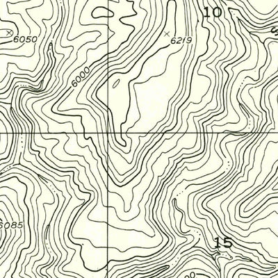 United States Geological Survey Papoose Canyon, UT-CO (1958, 24000-Scale) digital map