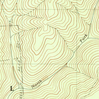 United States Geological Survey Papoose Creek, CA (1982, 24000-Scale) digital map