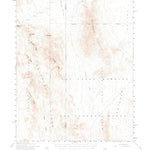 United States Geological Survey Papoose Lake, NV (1952, 62500-Scale) digital map