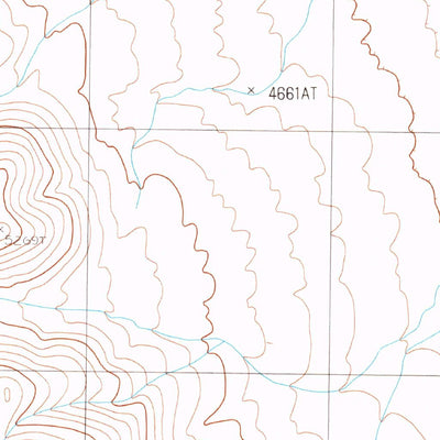 United States Geological Survey Papoose Range, NV (1989, 24000-Scale) digital map