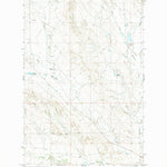 United States Geological Survey Papps Reservoir, MT (1972, 24000-Scale) digital map