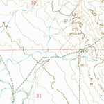 United States Geological Survey Papps Reservoir, MT (1972, 24000-Scale) digital map