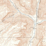 United States Geological Survey Parachute Creek, CO (1925, 62500-Scale) digital map