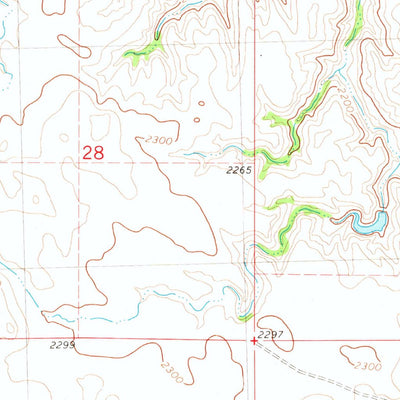 United States Geological Survey Parade, SD (1981, 24000-Scale) digital map