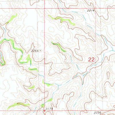 United States Geological Survey Parade, SD (1981, 24000-Scale) digital map