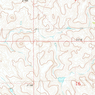 United States Geological Survey Parade SW, SD (1981, 24000-Scale) digital map