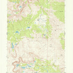 United States Geological Survey Paradise Basin, WY (1952, 24000-Scale) digital map