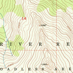 United States Geological Survey Paradise Basin, WY (1952, 24000-Scale) digital map