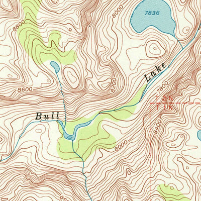United States Geological Survey Paradise Basin, WY (1952, 24000-Scale) digital map