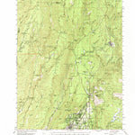 United States Geological Survey Paradise, CA (1953, 62500-Scale) digital map