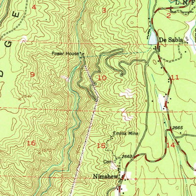 United States Geological Survey Paradise, CA (1953, 62500-Scale) digital map