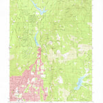 United States Geological Survey Paradise East, CA (1980, 24000-Scale) digital map