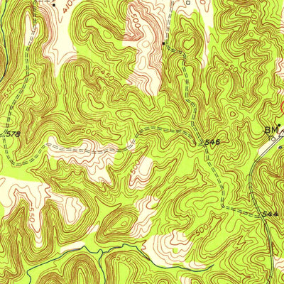 United States Geological Survey Paradise, KY (1954, 24000-Scale) digital map