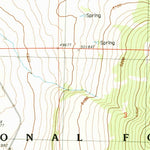 United States Geological Survey Paradise Mountain, OR (1988, 24000-Scale) digital map
