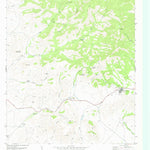 United States Geological Survey Paradise Mountain, TX (1978, 24000-Scale) digital map