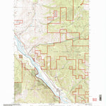 United States Geological Survey Paradise, MT (1999, 24000-Scale) digital map