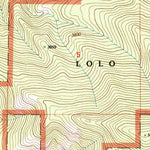 United States Geological Survey Paradise, MT (1999, 24000-Scale) digital map