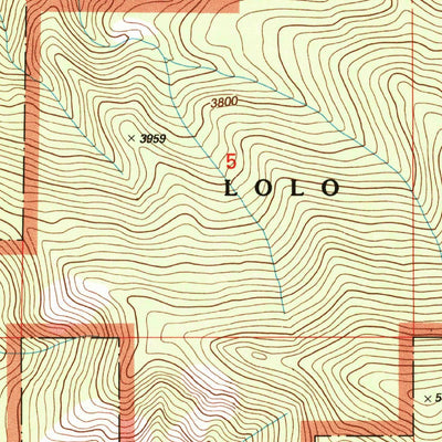 United States Geological Survey Paradise, MT (1999, 24000-Scale) digital map