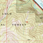 United States Geological Survey Paradise, MT (1999, 24000-Scale) digital map