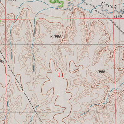 United States Geological Survey Paradise NW, KS (1978, 24000-Scale) digital map