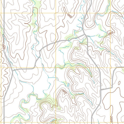United States Geological Survey Paradise NW, KS (2012, 24000-Scale) digital map