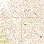 United States Geological Survey Paradise, OR-WA (1967, 24000-Scale) digital map