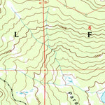 United States Geological Survey Paradise Park, UT (1996, 24000-Scale) digital map