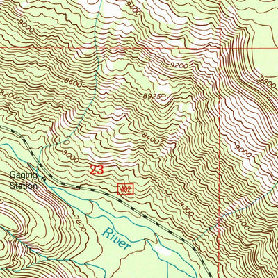 United States Geological Survey Paradise Park, UT (1996, 24000-Scale) digital map