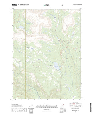 United States Geological Survey Paradise Park, UT (2023, 24000-Scale) digital map