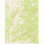 United States Geological Survey Paradise Peak, ID (1970, 24000-Scale) digital map