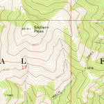 United States Geological Survey Paradise Peak, ID (1970, 24000-Scale) digital map