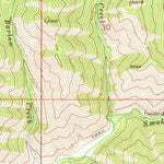 United States Geological Survey Paradise Peak, ID (1970, 24000-Scale) digital map