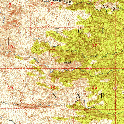 United States Geological Survey Paradise Peak, NV (1948, 62500-Scale) digital map