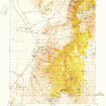 United States Geological Survey Paradise Peak, NV (1950, 62500-Scale) digital map