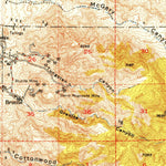 United States Geological Survey Paradise Peak, NV (1950, 62500-Scale) digital map