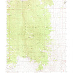United States Geological Survey Paradise Peak, NV (1988, 24000-Scale) digital map