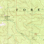 United States Geological Survey Paradise Peak, NV (1988, 24000-Scale) digital map