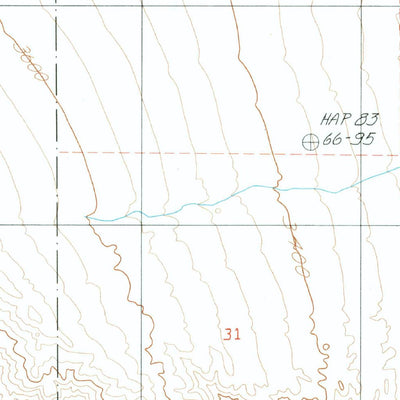 United States Geological Survey Paradise Range, CA (1986, 24000-Scale) digital map