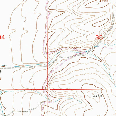 United States Geological Survey Paradise, UT (1955, 24000-Scale) digital map