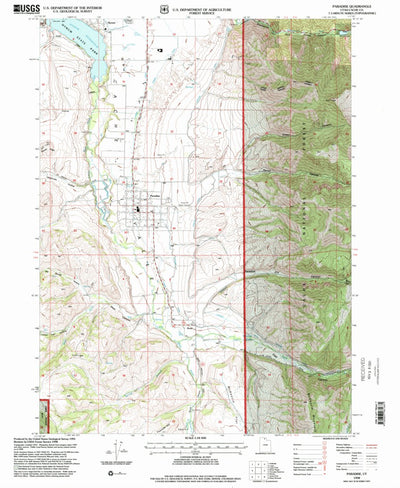 United States Geological Survey Paradise, UT (1998, 24000-Scale) digital map